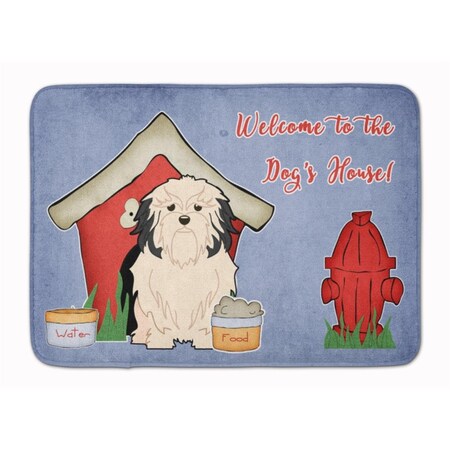 Carolines Treasures Dog House Collection Lowchen Machine Washable Memory Foam Mat BB2773RUG